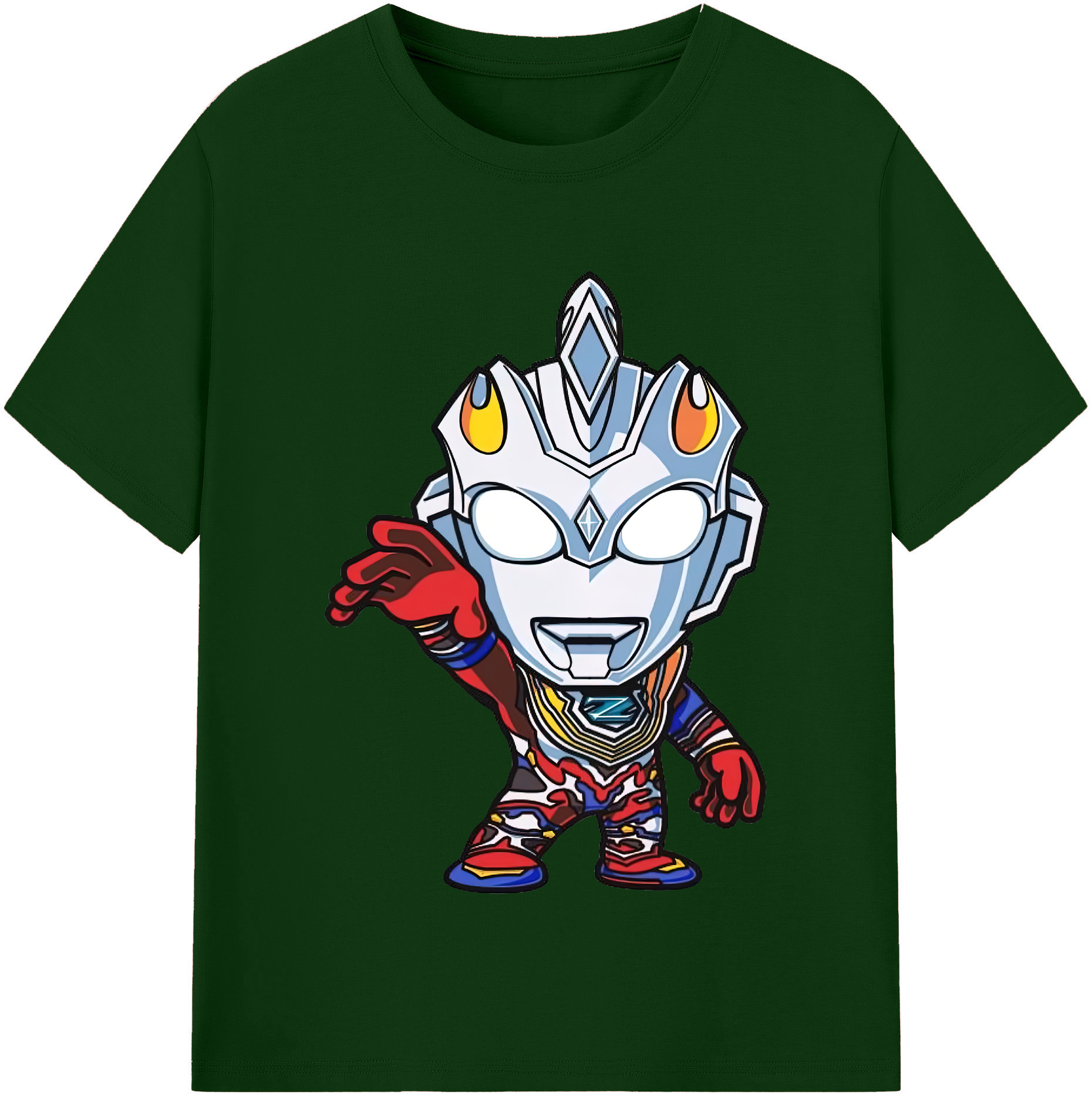（画像用） ウルトラマン Ultraman 綿100％半袖Tシャツ（フロントプリント）